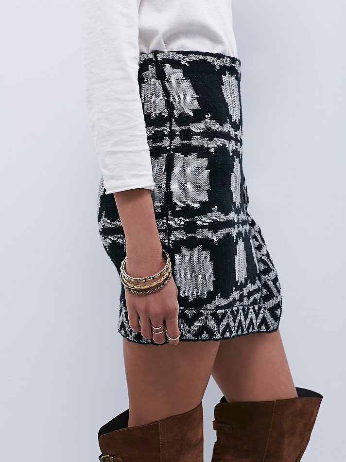 Wrapped in You Blanket Skirt